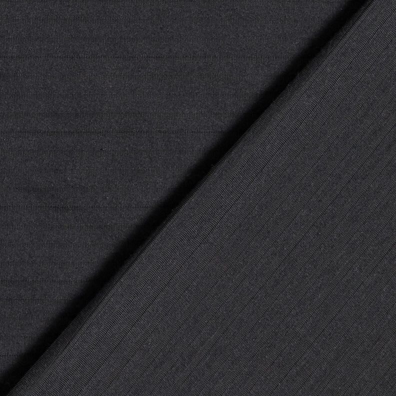 Ribbijersey Yksivärinen – musta,  image number 4