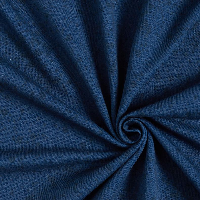 French Terry Yhdistelm&auml;kangas, pilkut | Glitzerp&uuml;ppi &ndash; laivastonsininen,  image number 3