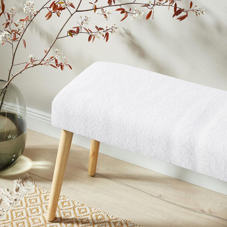 Verhoilukangas Lampaannahkatyyli – valkoinen,  image number 7