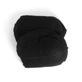 Tarranauhalla varustetut olkatoppaukset takkeihin ja jakkuihin [ 17,5 x 14,5 cm ] | YKK – musta, 