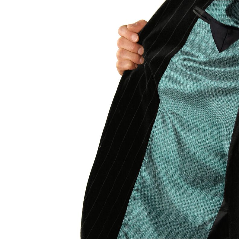 Satiinivuori yksivärinen – sinikuusi,  image number 5