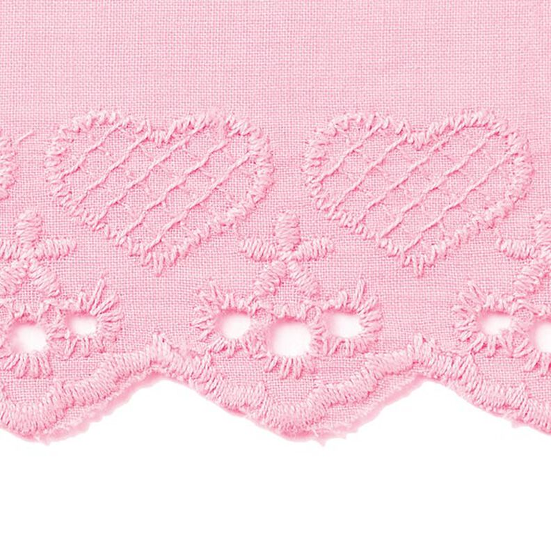 Koristeköynnöspitsi Sydän [50 mm] - roosa,  image number 2