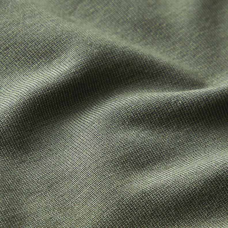 Tencel Modaali Jersey – khaki,  image number 2