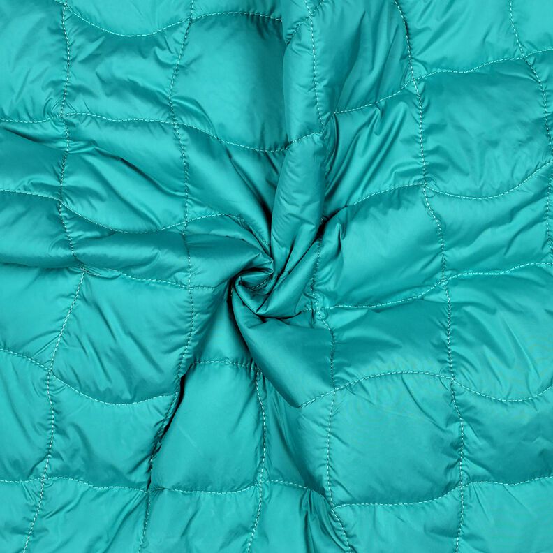 Tikkikangas Aaltoilevat neliöt – vedensininen/purppura,  image number 3