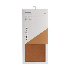 Cricut Smart Label -kirjoituspaperi 4 kpl [13,9 x 30,4 cm] | Cricut – ruskea, 