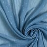 Sifonki Dobby Metallic Liituraidat – briljantin sininen/hopea metallic,  thumbnail number 3