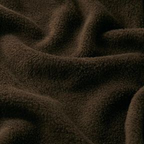 Antipilling-fleece – tummanruskea, 