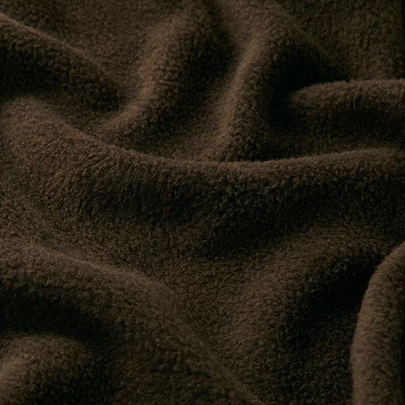 Antipilling-fleece – tummanruskea,  image number 2