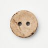 Kookosnappi [Ø 13 mm] – beige/tummanruskea,  thumbnail number 1