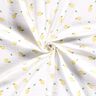 Musliini-/kaksikerroksinen kangas Akvarelli Sitruunat Digitaalipainatus – valkoinen,  thumbnail number 3