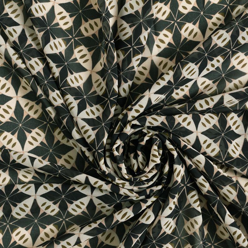 Sifonki Ympyr&auml;t ja vinoneli&ouml;t &ndash; musta/villanvalkoinen,  image number 3