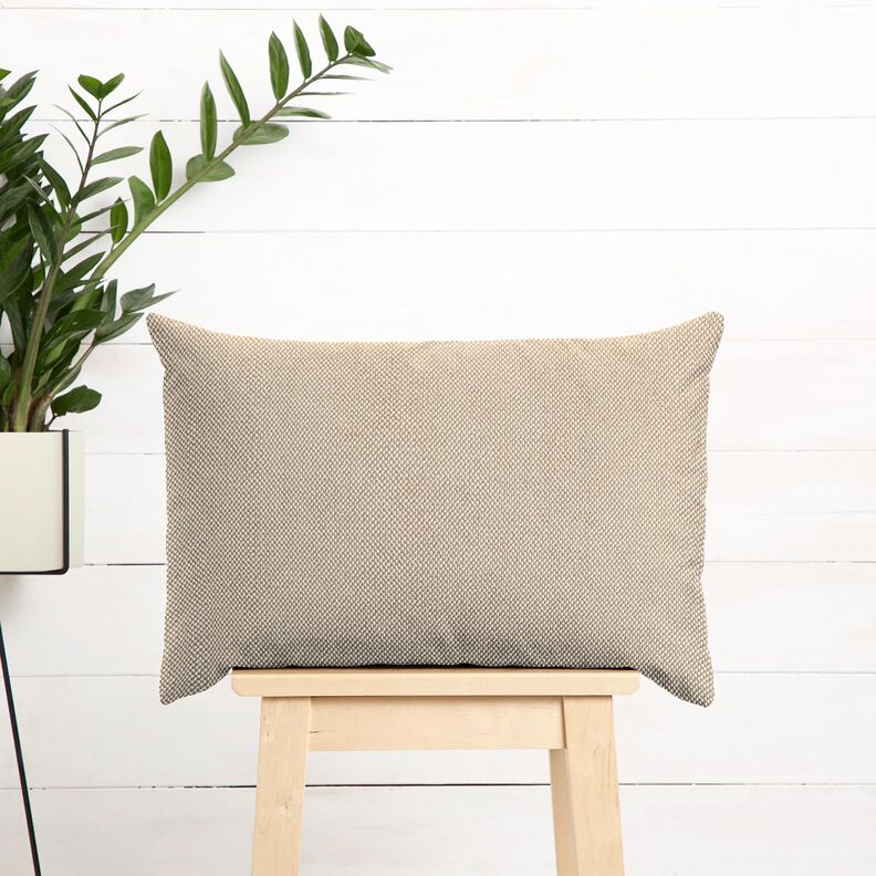 Verhoilukangas Meleerattu pehmeä – tumma beige,  image number 7