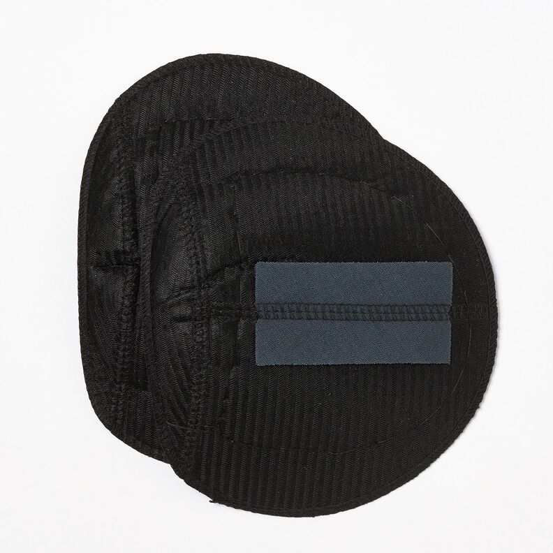 Olkatoppaukset takkeihin ja jakkuihin [17 x 14,5 cm] | YKK – musta,  image number 1