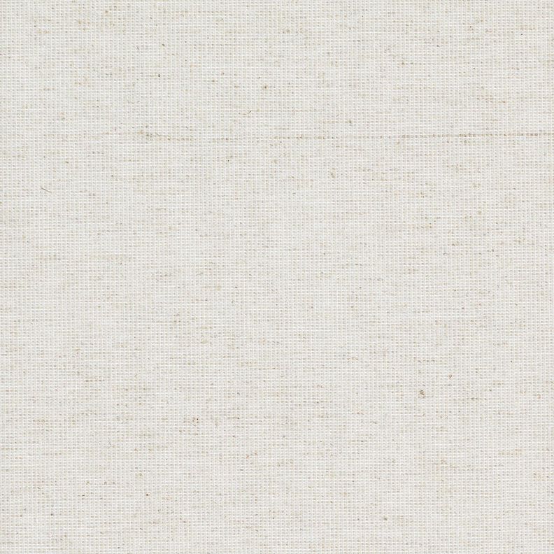 Sisustuskangas Canvas Pellavasekoite – valkoinen/luonnonvärinen,  image number 5