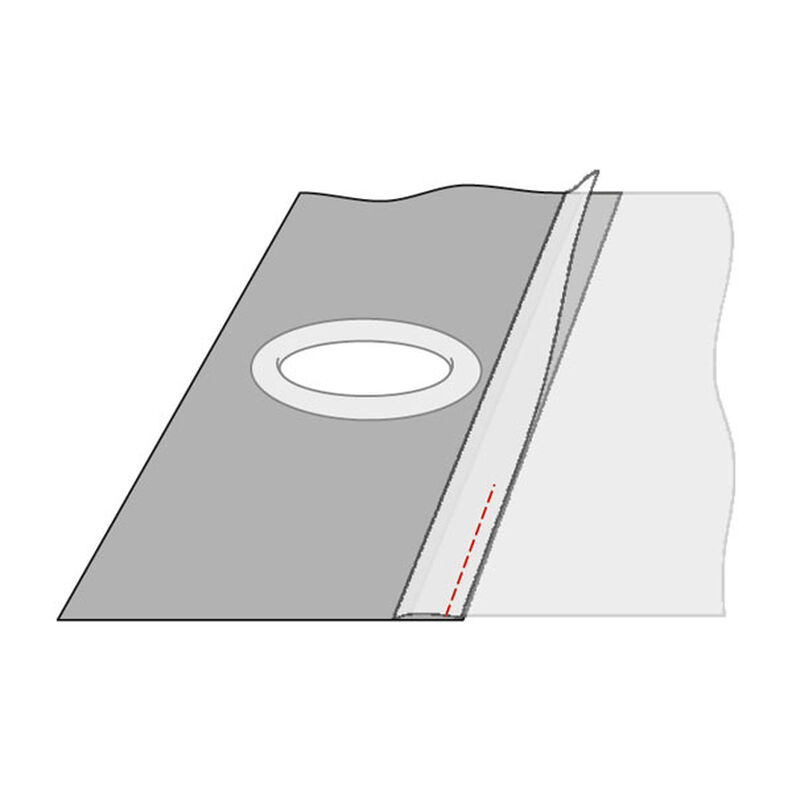 Reikänauha, 100 mm – valkoinen | Gerster,  image number 4