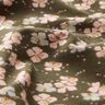 Puuvillajersey Suloiset kukkaset – khaki,  thumbnail number 2