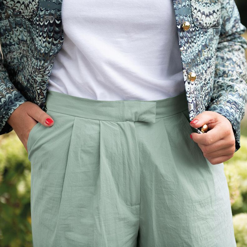 Puuvillakangas Ryppykangas esipesty – kaisla,  image number 5