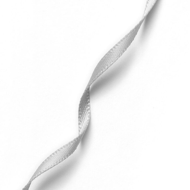 Satiininauha [3 mm] – vaaleanharmaa,  image number 3
