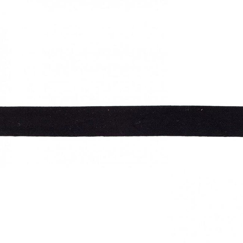 Joustava kanttausnauha  matta [20 mm] – musta,  image number 1
