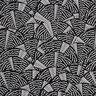 Uimapukukangas Abstrakti graafinen kuvio – musta/valkoinen,  thumbnail number 1