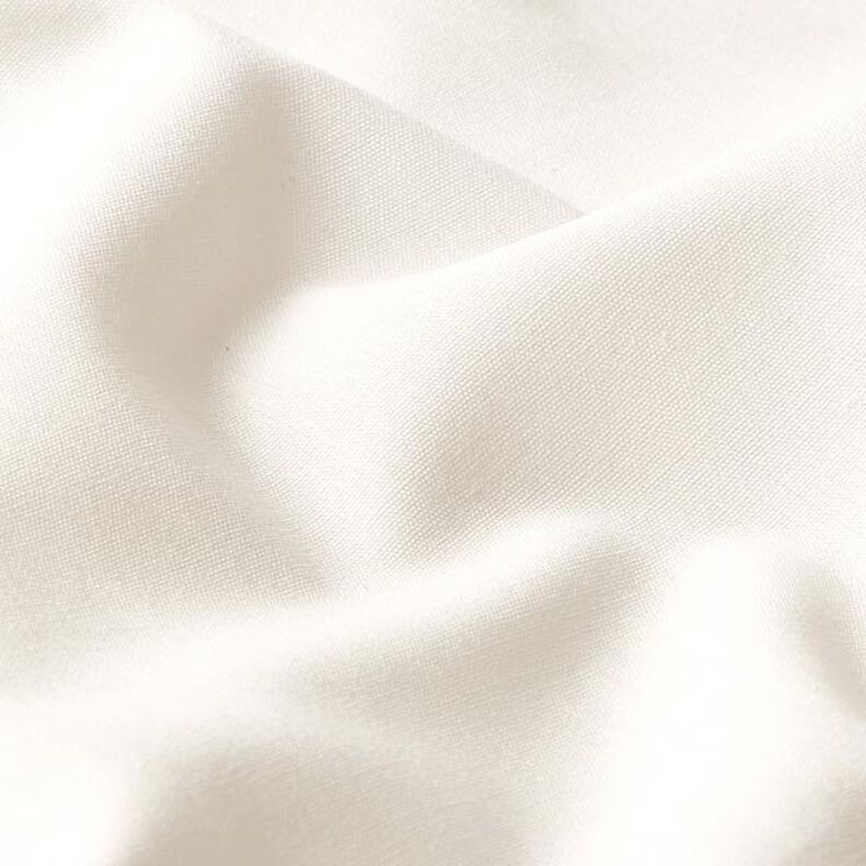 Puuvillapopliini Yksivärinen – villanvalkoinen,  image number 2