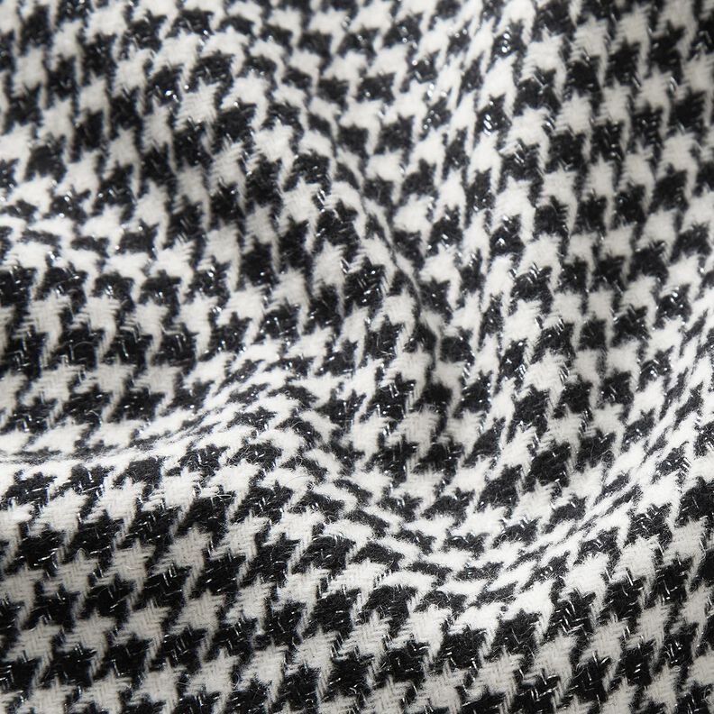 Takkikangas Villasekoite Kimalteleva kukonaskel – musta/villanvalkoinen,  image number 2