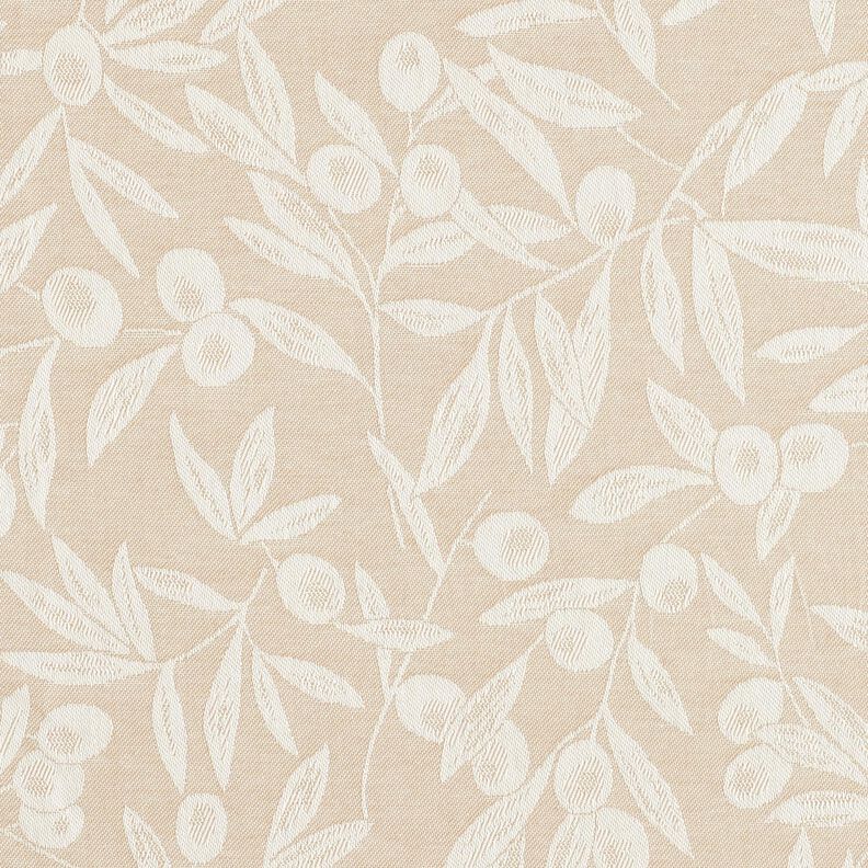Pinnoitettu puuvilla Jacquard Pinnoitettu Oliivit &ndash; luonnonv&auml;rinen/vaalea beige,  image number 1