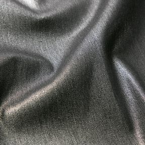Denim Stretch Metallic – musta/hopea metallic, 