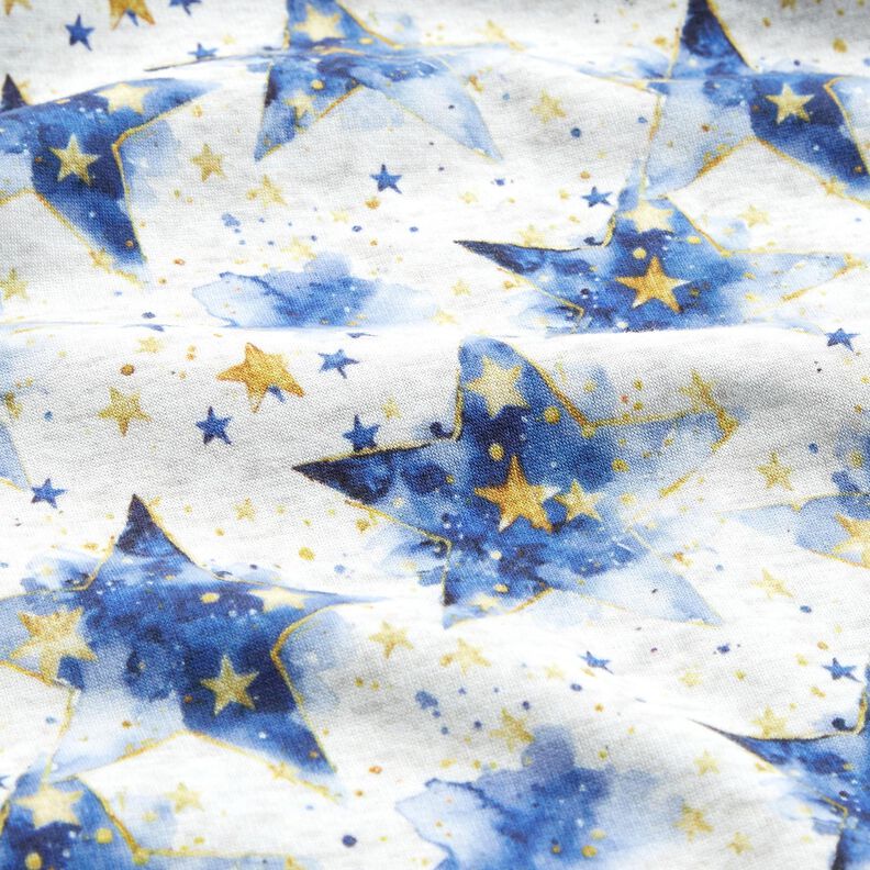 Alpenfleece Akvarellit&auml;hdet &ndash; luonnonv&auml;rinen/indigo,  image number 2