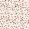 Puuvillajersey vaaleanpunaiset kukat – norsunluu,  thumbnail number 1