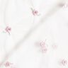 Softmesh Kirjaillut kukkaset – valkoinen/ruusunpunainen,  thumbnail number 5