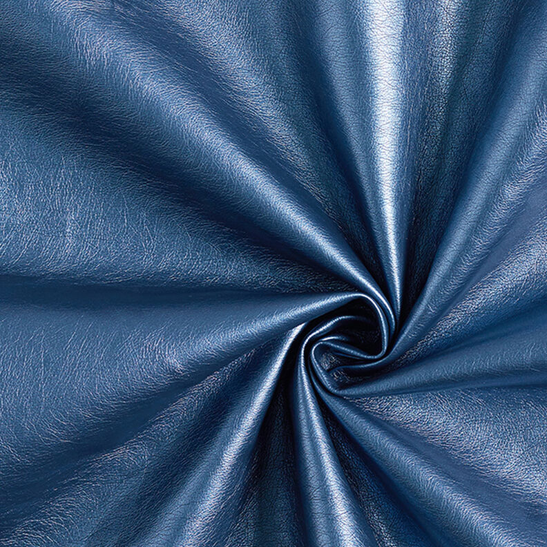 Keinonahka Metallikiilto – sininen,  image number 1