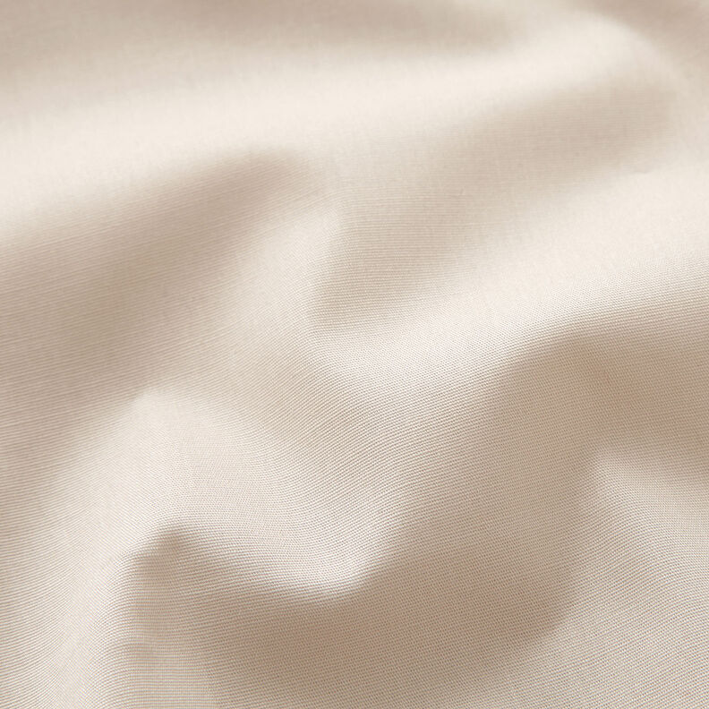 Popliinistretch Yksivärinen – vaalea beige,  image number 2
