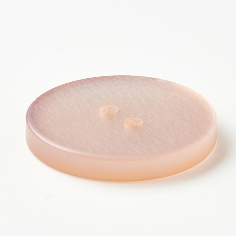 2-reikäinen kiiltävä nappi [Ø 25 mm] – ruusunpunainen,  image number 3