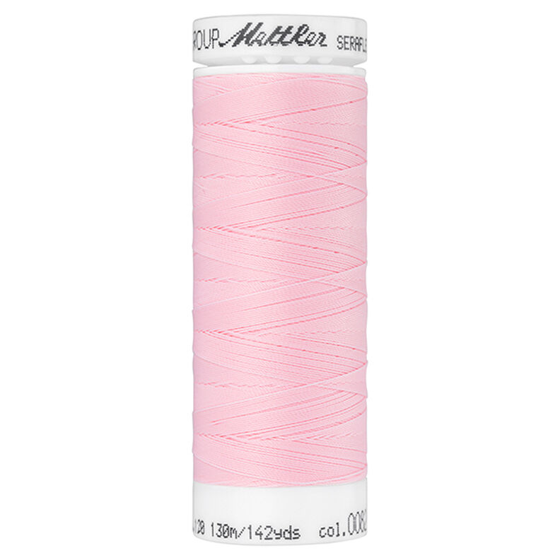 Seraflex-ompelulanka joustaviin saumoihin (0082) | 130 m | Mettler – vaaleanpunainen,  image number 1