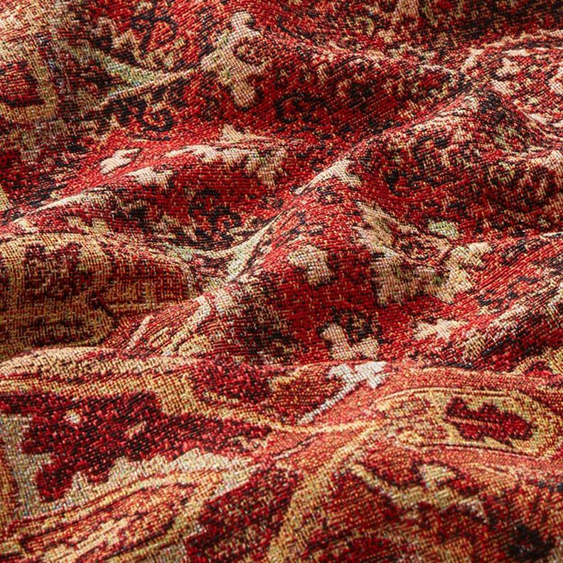 Sisustuskangas Gobeliini kudottu matto – terrakotta/tulipunainen,  image number 2