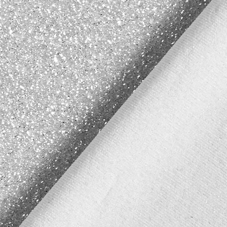 Jerseykangas Nauhakimalle Glamour  – hopea metallinen,  image number 3