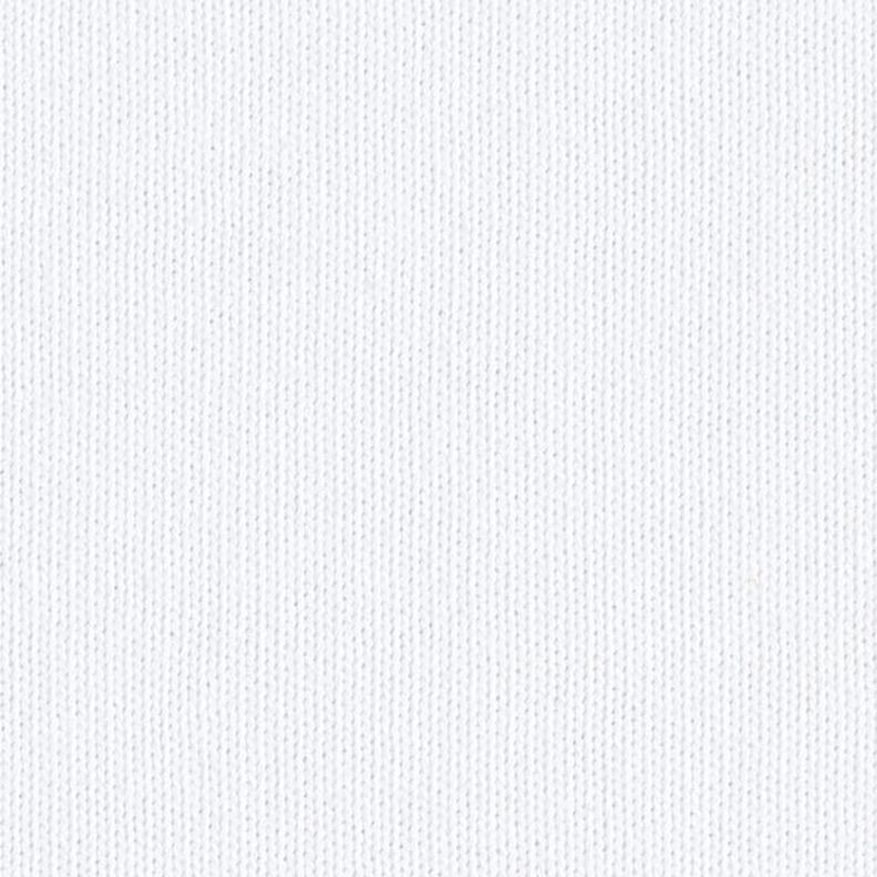 Puuvillaneulekangas – valkoinen,  image number 4