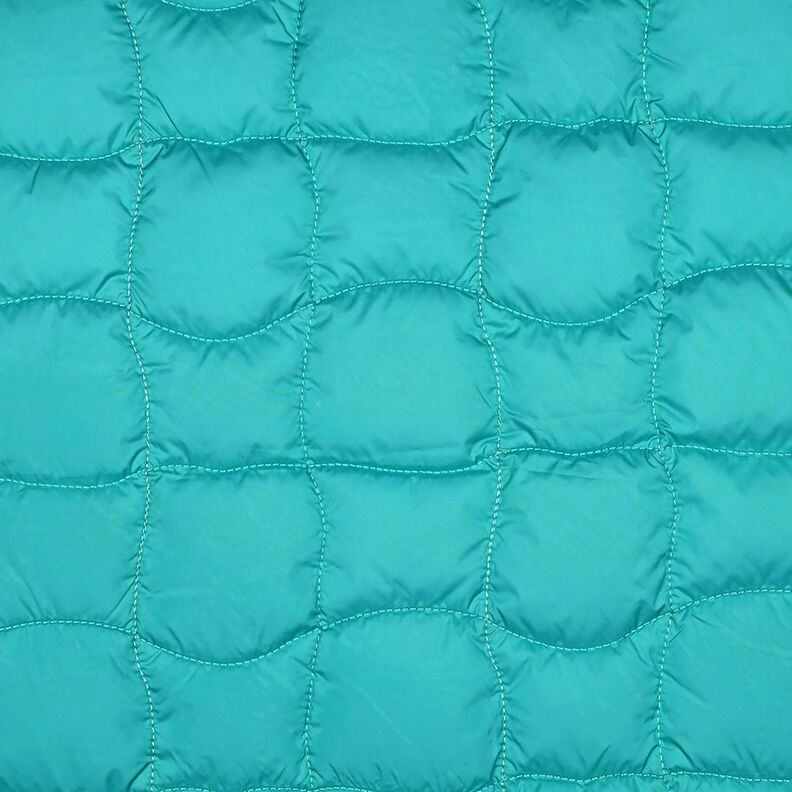 Tikkikangas Aaltoilevat neliöt – vedensininen/purppura,  image number 1