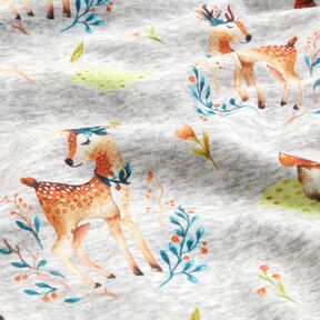 Alpenfleece Romanttinen kauris – hopeanharmaa/luonnonvärinen, 