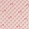 Pehmofleece Kohokuvioidut pisteet ja sateenkaaret – roosa,  thumbnail number 1