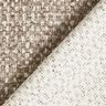 Verhoilukangas värikäs boucléjäljitelmä – tumma ruskeanharmaa/vaalea beige,  thumbnail number 3