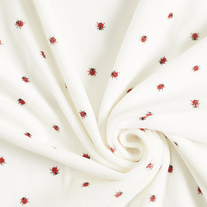 Nicki-kangas Leppäkerttu – valkoinen,  image number 3