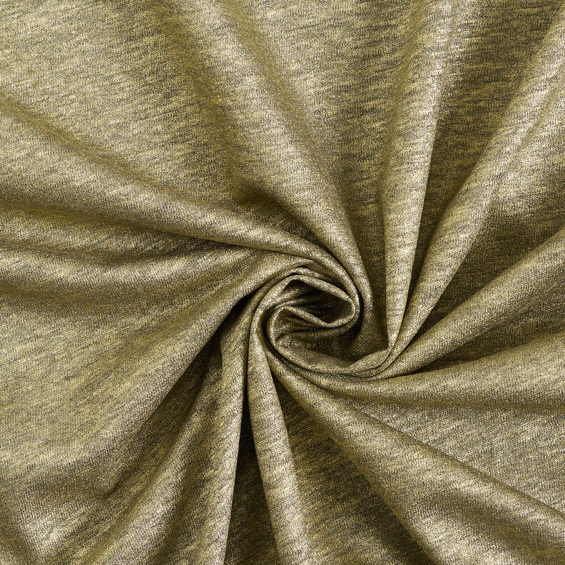 Pellavajersey Hohde Meleerattu – khaki/kultainen metallic,  image number 4