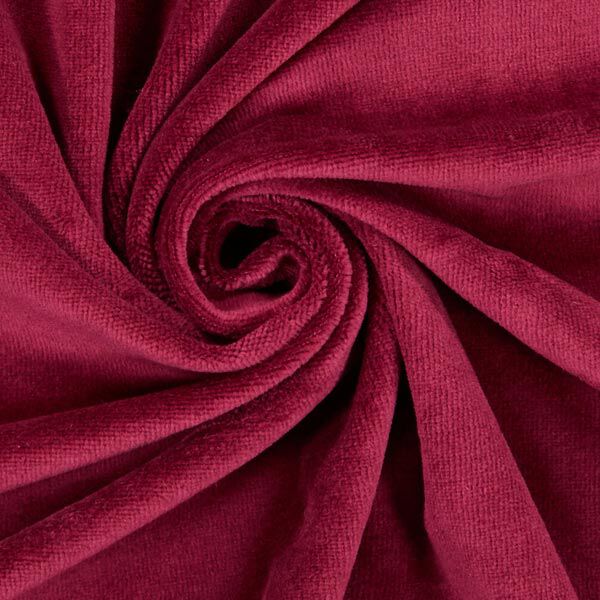 Nicki-kangas yksivärinen – bordeauxin punainen,  image number 2