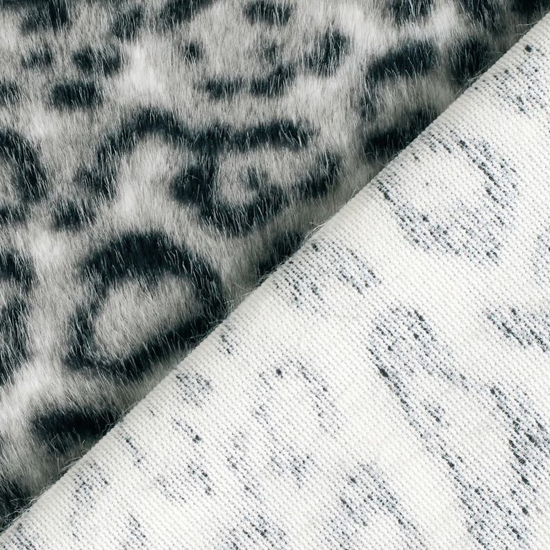 Tekoturkis Lumileopardi – hopea/antrasiitti,  image number 4