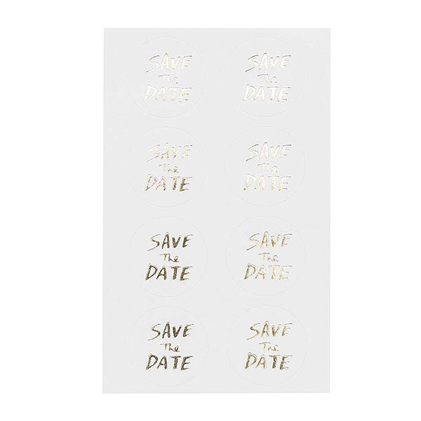 TARRA SAVE THE DATE| RICO DESIGN – valkoinen/kulta,  image number 3