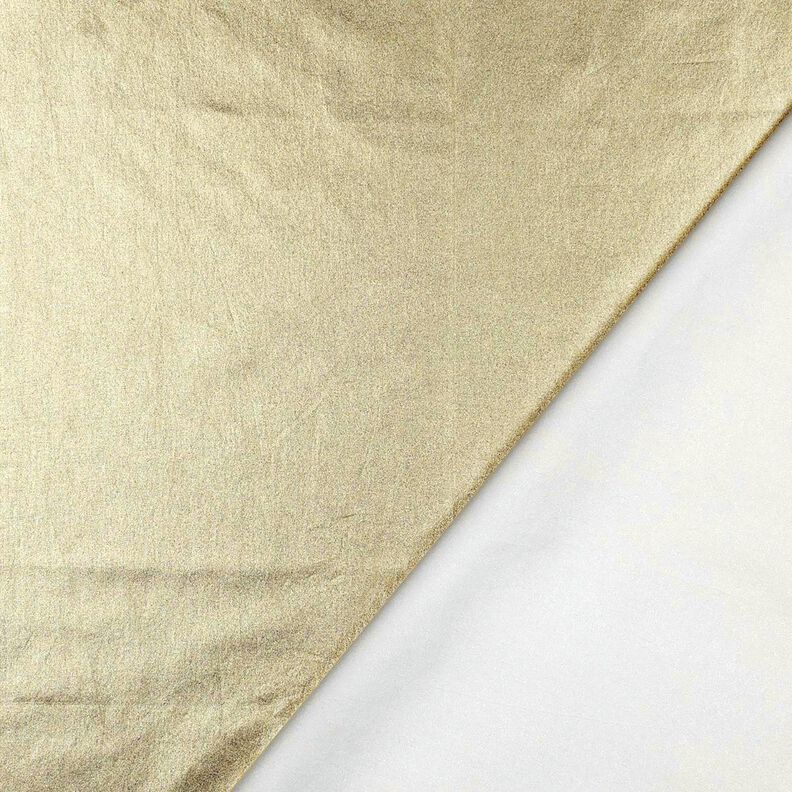 Puuvillapopliini metalliviimeistely Yksivärinen – kultainen metallic,  image number 3