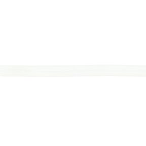 Joustava kanttausnauha  kiiltävä [15 mm] – valkoinen, 