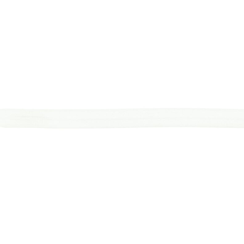Joustava kanttausnauha  kiiltävä [15 mm] – valkoinen,  image number 1